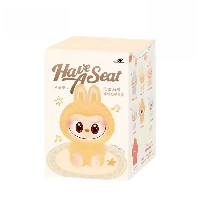 Labubu Vinyl Plush DUODUO – Have a Seat Series (Secret Edition)