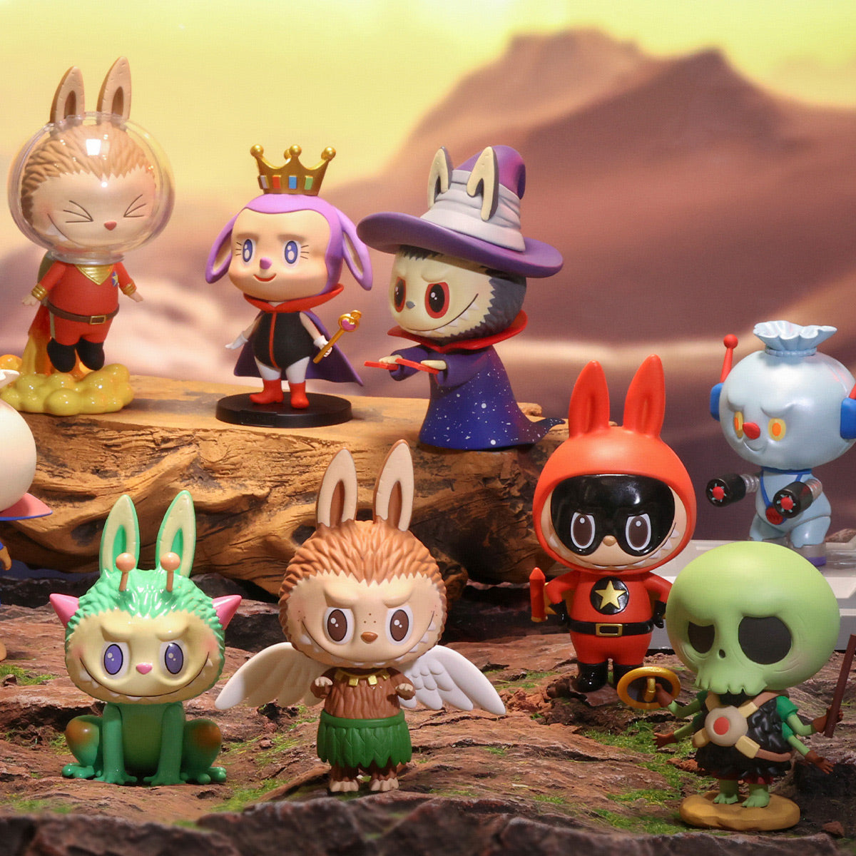 Labubu Figure 12pcs Box – Space Adventure Series