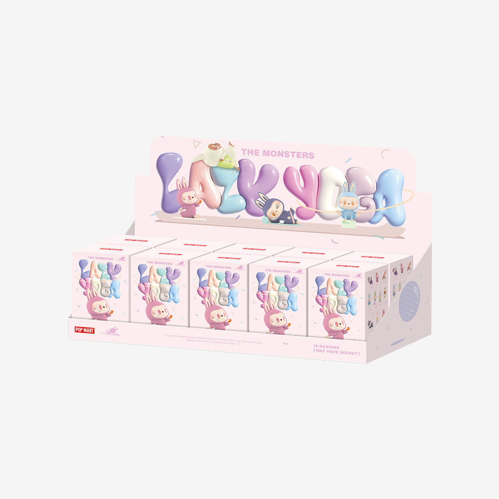 Labubu Lazy Yoga Box Set – Complete 10 Figurines
