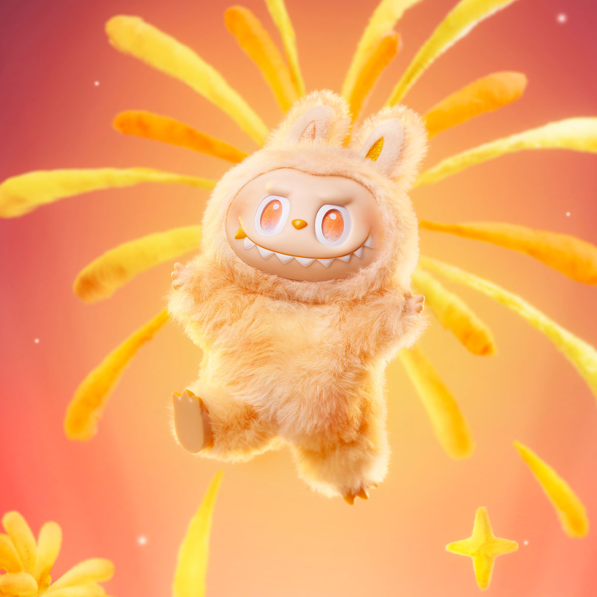 Labubu Vinyl Plush Happiness – Big Into Energy Series